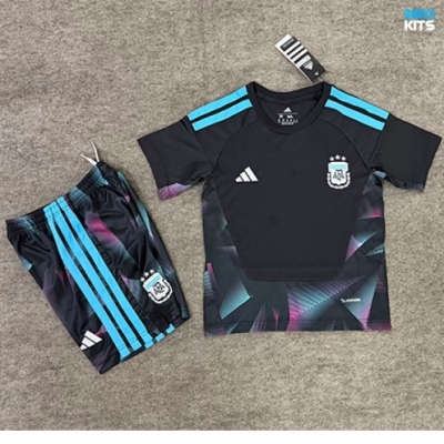 Camiseta futbol Argentina Niño Portero Negro 2026/27