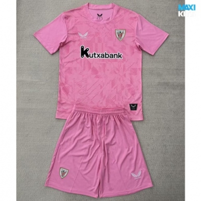 Camiseta futbol Athlétic de Bilbao Niño Portero Rosa 2025/26