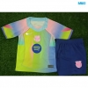 Camiseta futbol Barcelona Niño Fluorescent Verde 2025/26