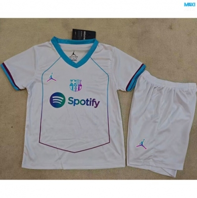 Maxikits Nuevas Camiseta futbol Barcelona Niño Entrenamiento Blanco 2026/27 por mayor