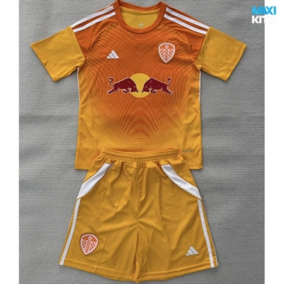 Camiseta futbol Leeds United Niño Portero Naranja 2025/26