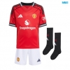 Camiseta futbol Manchester United Niño Primera Rojo 2025/26