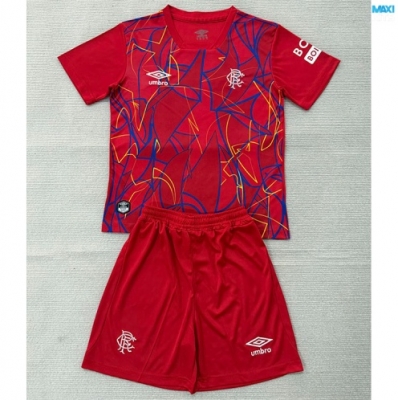 Maxikits Ofertas Camisetas futbol Rangers Niño Portero Rojo 2026/27 por mayor