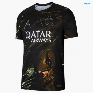 maxikits Camisetas de futbol PSG Primera Special Noir 2 estrellas 2025