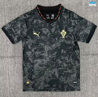 Camiseta futbol Portugal Negro/oro 2026/27