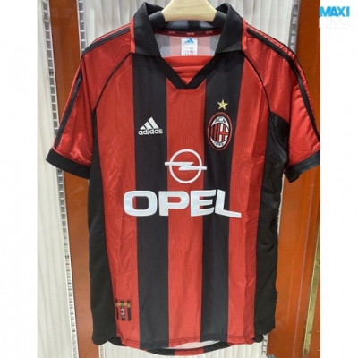 Camiseta futbol Retro AC Milan Primera 1998-00