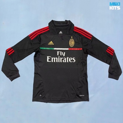 Camiseta futbol Retro AC Milan Segunda Manga Larga 2011-12