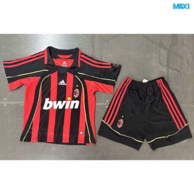 Camiseta futbol Retro AC Milan Niño Primera 2007-08