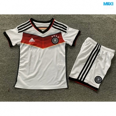 Camiseta futbol Retro Alemania Niño Primera 2014-15