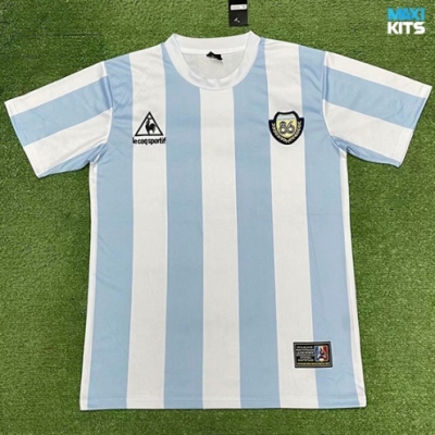 Camiseta futbol Retro Argentina champion edición conmemorativa 1986