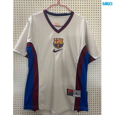 Camiseta futbol Retro Barcelona Segunda Gris 1998