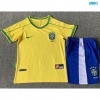 Camiseta futbol Retro Brasil Niño Primera 1998
