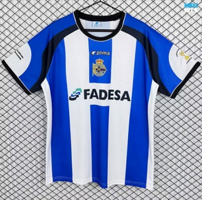 Camiseta futbol Retro Deportivo de La Coruña Primera 2001-02