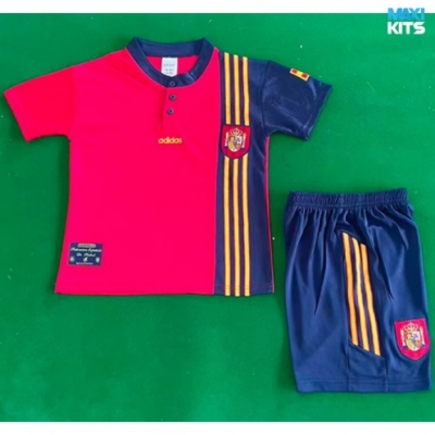 Camiseta futbol Retro España Niño Primera 1996