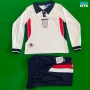 Camiseta futbol Retro Inglaterra Niño Primera Manga Larga 1998