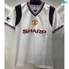 Camiseta futbol Retro Manchester United Segunda Blanco 1985