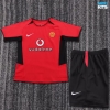Camiseta futbol Retro Manchester United Niño Primera 2002-04