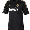 Camiseta futbol Retro Real Madrid Segunda Negro 2011-12