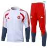 maxikits Chaqueta Chándal fútbol SC Internacional 2026/27 Blanco/Rojo k178