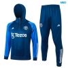 Chaqueta Chandal Con Capucha Manchester United 2024/25 azul real