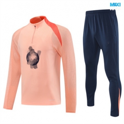 Chandal Barcelona Niño 2025/26 rosa/Azul marino