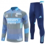 Chandal Real Madrid Niño 2025/26 Azul claro/Blanco