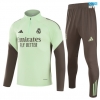 Chandal Real Madrid Niño 2025/26 verde/marrón