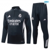 Chandal Real Madrid Niño 2025/26 Gris oscuro/Blanco
