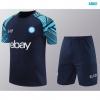 Camiseta futbol Nápoles + Pantalón Corto 2024/25 azul
