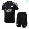 Camiseta futbol Paris PSG + Pantalón Corto 2025/26 negro/Blanco