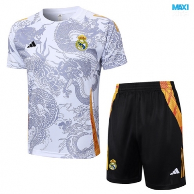 Camiseta futbol Real Madrid + Pantalón Corto 2024/25 Blanco