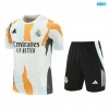 Camiseta futbol Real Madrid + Pantalón Corto 2025/26 Blanco/negro/Azul claro