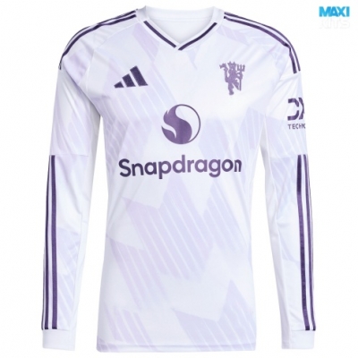 Camiseta futbol Manchester United Segunda Manga Larga 2025/26