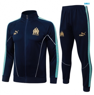 maxikits Chaqueta Chándal fútbol Marsella 2026/27 Azul marino k122