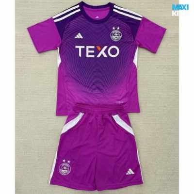 Camiseta futbol Aberdeen FC Niño Purpura 2025/26