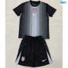 Camiseta futbol Estados Unidos Niño Portero Negro 2025/26