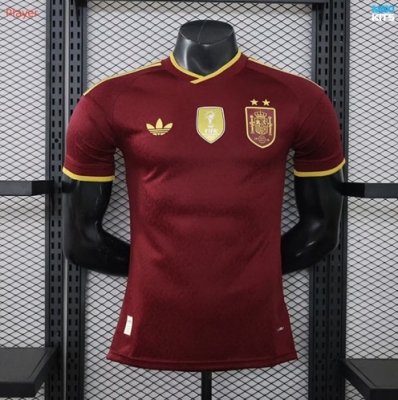 Maxikits Ofertas Camiseta futbol Versión Player España Rojo Double Stars 2026/27 por mayor