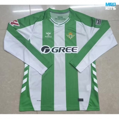 Camiseta futbol Real Betis Primera Manga Larga 2025/26