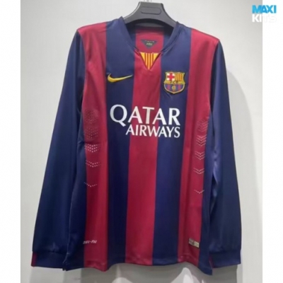 Camiseta futbol Retro Barcelona Primera Manga Larga 2014-15