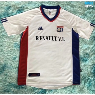 Camiseta futbol Retro Lyon Primera 2001-02
