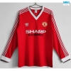 Camiseta futbol Retro Manchester United Primera Manga Larga 1983