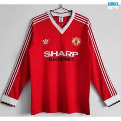 Camiseta futbol Retro Manchester United Primera Manga Larga 1983
