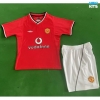 Camiseta futbol Retro Manchester United Niño Primera 00-02