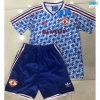 Camiseta futbol Retro Manchester United Niño Segunda 1990-92