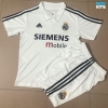 Camiseta futbol Retro Real Madrid Niño Primera 2002-03