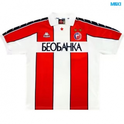 Camiseta futbol Retro Rojo Star Belgrade Primera 1995-97