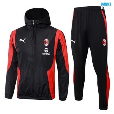 Chaqueta Cortavientos AC Milan 2024/25 negro