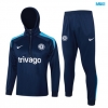 Chaqueta Chandal Con Capucha Chelsea 2024/25 azul real