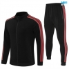 Chaqueta Chandal Manchester United 2025/26 negro/rojo