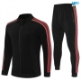 Chaqueta Chandal Manchester United 2025/26 negro/rojo